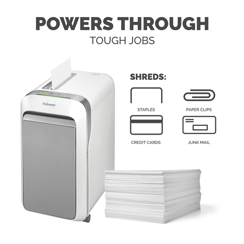 Powershred® LX220 Micro-Cut Shredder (White)